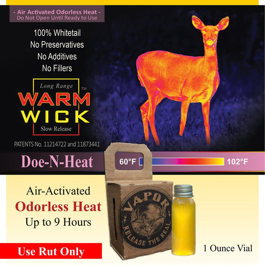 Doe - N - Heat WARM WICK - HEATWAVE Hunting